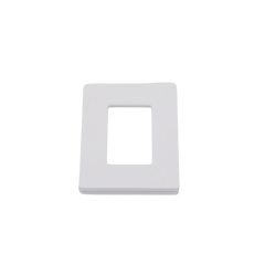 Placa de pared 1 espacio, para atenuador (dimmer), apagador ó control remoto inalámbrico LUTRON.