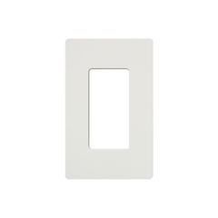 Tapa Color Blanco Satin para interruptor o dimmer Lutron, 1 gang, limpio y moderno