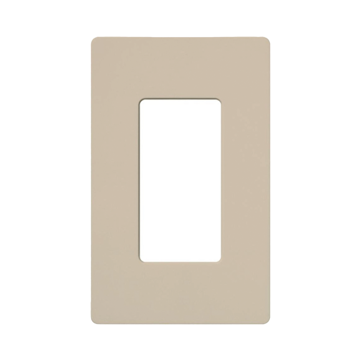 Tapa Color Taupe para interruptor o dimmer Lutron, 1 gang, limpio y moderno