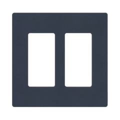 Placa de pared 1 espacio, para atenuador (dimmer), apagador ó control remoto inalámbrico LUTRON.
