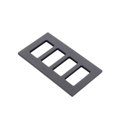 PLACA DE PARED 4 ESPACIOS