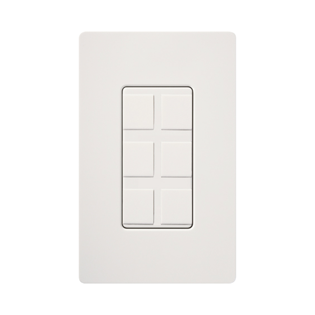 Caja de pared para contactos varios, 6 mini espacios.
