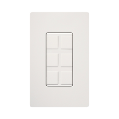 Caja de pared para contactos varios, 6 mini espacios.