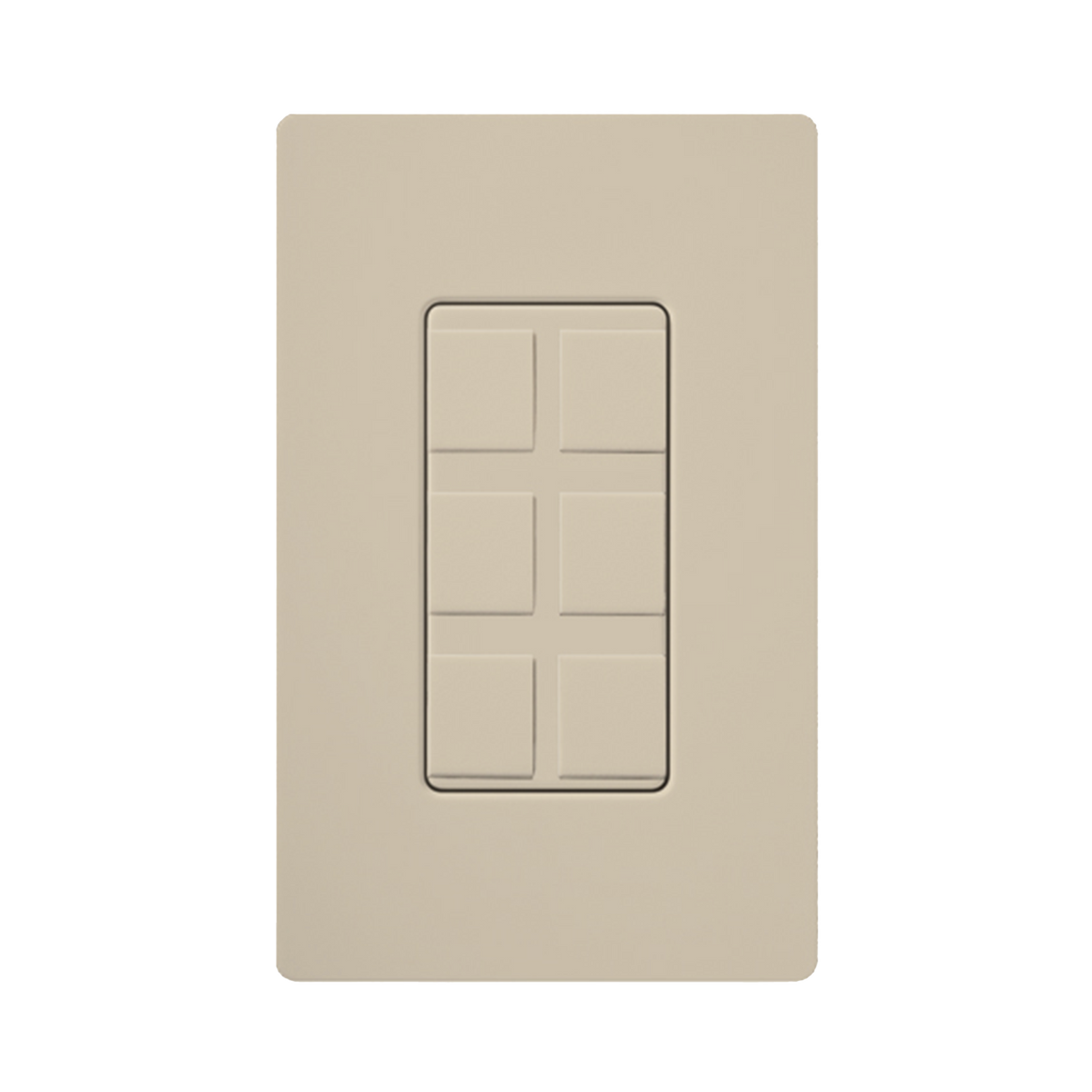 Caja de pared para contactos varios, 6 mini espacios.