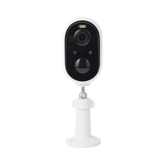 Cámara IP de Batería (Gran Angular) 3 Megapixel | WiFi | Audio Bidireccional | Batería Recargable 5200 mAh | IP65 |Exterior con Protección|  Estadísticas de Energía | Detección de Humanos | Incluye Panel So