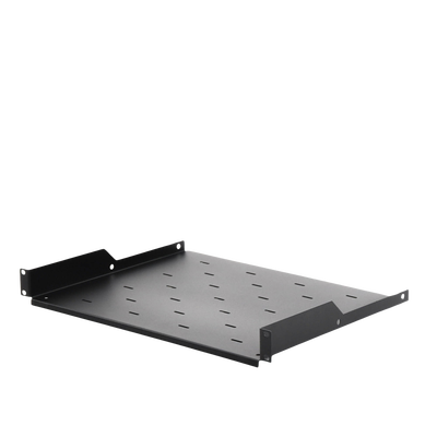 Charola para Soportar Equipos en Rack de 19, Profundidad de 34 cm, Color Negro, 1U