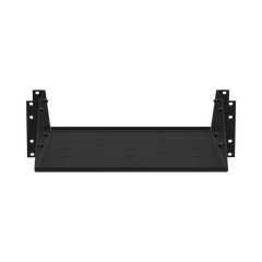 Charola para Soportar Equipos en Rack de 19", Profundidad Ajustable hasta 484 mm. 150 Kg  de Carga, Compatible con Racks de Doble Perforación, 3U