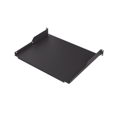 Charola para Soportar Equipos en Rack de 19 in, Profundidad de 34 cm, Color Negro, 1U