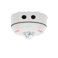 Lámpara Estroboscópica para Exterior / a 2 Hilos / Montaje en Techo / Configuración Estroboscópica Seleccionable / Color Blanco