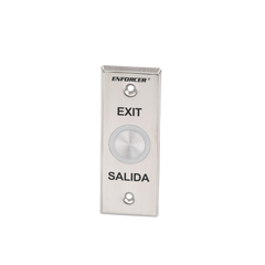 Botón de Salida con Aro Iluminado Color Verde y Rojo / IP65 / Buzzer / Función Toggle (Enclavado) / Temporizador  / Relevador NC/NO/ Uso Exterior e Interior.