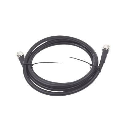 Cable Coaxial de RF, 2 m, Conectores N Macho