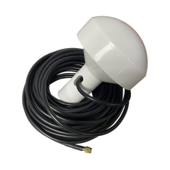 Antena marina de GPS con conector SMA- Macho en frecuencia 1575.42 MHz de 28 dBi. Incluye soporte rotativo
