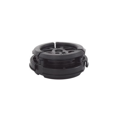 Bota pasamuro de 4". Incluye 4 orificios para cable coaxial de 1/2"