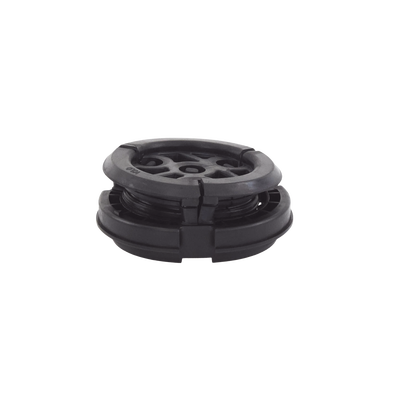 Bota pasamuro de 4". Incluye 4 orificios para cable coaxial de 1/2"