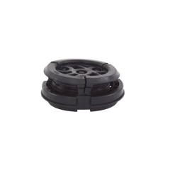 Bota pasamuro de 4". Incluye 4 orificios para cable coaxial de 1/2"