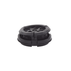 Bota pasamuro de 4". Incluye 4 orificios para cable coaxial de 1/2"