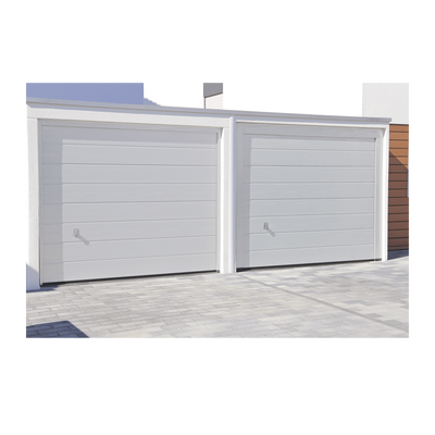 Sección para puerta de Garage / Lisa / Color blanco / Para GARAGE188 / Estilo Americana.