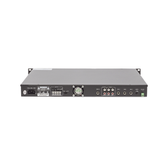 Amplificador Mezclador | 120W RMS | Sistema 100V y Baja Impedancia | MP3 | Tuner | Bluetooth | Música ambiental y Voceo