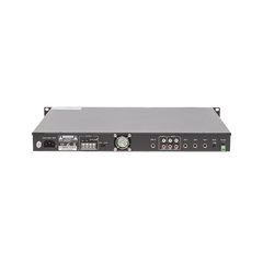 Amplificador Mezclador | 120W RMS | Sistema 100V y Baja Impedancia | MP3 | Tuner | Bluetooth | Música ambiental y Voceo
