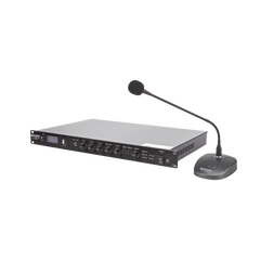 KIT de Amplificador de 120W Modelo SF120DTB | más Micrófono de Escritorio Modelo SF621A