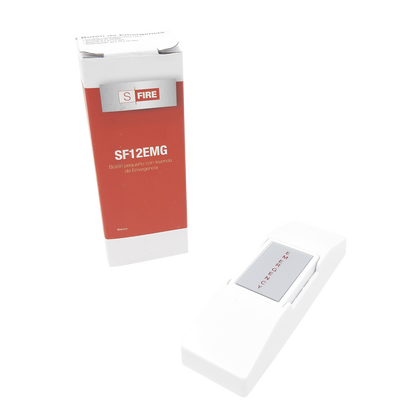 Botón De Pánico / Con leyenda de Emergencia  /Aplicaciones para Paneles de alarma, control de acceso, Videovigilancia/ Fácil Uso