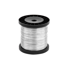 Bobina de 500 Metros / Alambre de Aluminio Reforzado / 16 AWG / Para Intemperie / Ideal para Cercas Electrificadas.