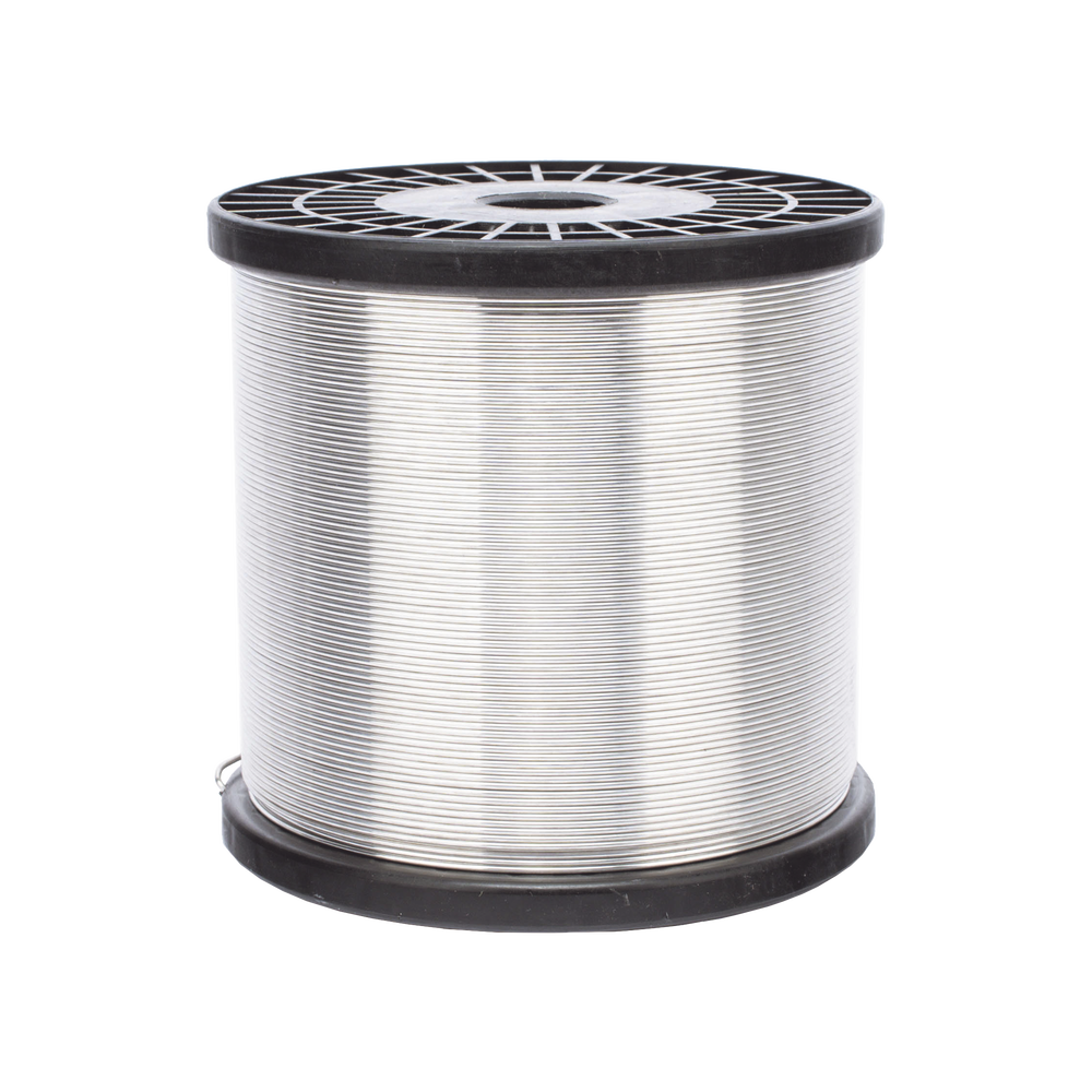 Alambre de Aluminio Reforzado / Intemperie / Ideal para Cercas Electrificadas / Calibre 16 - 500mts