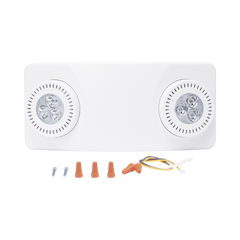 Luz de Emergencia Dual LED /520lm/uso rudo/montaje en pared o techo/batería de respaldo incluida