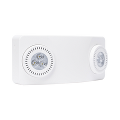 Luz de Emergencia Dual LED /520lm/uso rudo/montaje en pared o techo/batería de respaldo incluida
