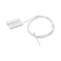 Contacto magnético para puertas y ventanas con cable de 45 cm color blanco / GAP: 13 mm
