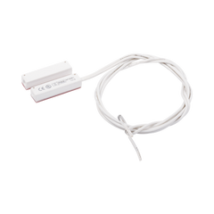 Contacto magnético para puertas y ventanas con cable de 45 cm color blanco / GAP: 13 mm