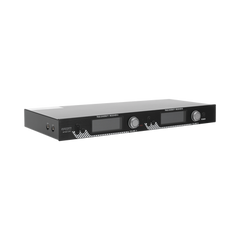 Kit de Microfonía inalámbrico | 2 Micrófonos de mano | Receptor UHF | Pantalla LCD | 200 Canales | Gran cobertura