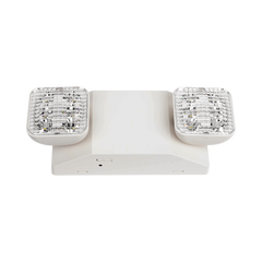Luz LED de Emergencia Dual LED /150 lúmenes/Luz fría/Batería de Respaldo Incluida/Botón de test.