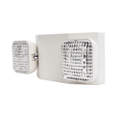 Luz LED de Emergencia Dual LED /150 lúmenes/Luz fría/Batería de Respaldo Incluida/Botón de test.