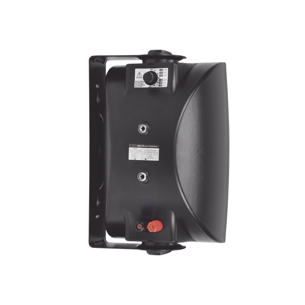 Altavoz de Pared de 2 vías | Woofer 4in + 1.5in  | 70/100V y 8 ohms | 1.25W-2.5W-5W-10W-20W | 86dB de Sensibilidad | A prueba de Humedad | Compatible con Sistemas de Alta y Baja Impedancia