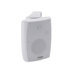 Altavoz de Pared de 2 vías | Woofer 4in + 1.5in | 2.5W - 20W | Para Sistemas 70/100V y 8 ohms | Material ABS | Rejilla y Bracket de Metal | Color Blanco