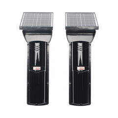 Detector fotoelectrico con CELDA SOLAR; DE 3 RAYOS; alcance exterior 100 m / 4 frecuencias
