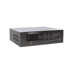 Mini Amplificador de Audio Mezclador | 240W RMS | Sistema 70/100V | MP3 | Tuner | Bluetooth | Musica ambiental y Voceo