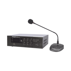 KIT de Amplificador de Audio de 240W Modelo SFB240 | más Micrófono de Escritorio Modelo SF621A