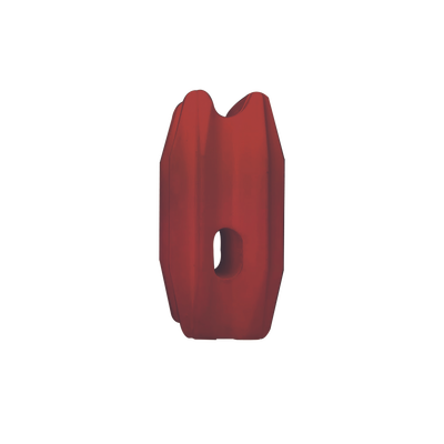 Aislador de color Rojo para postes de esquina de alta Resistencia con Anti UV de uso en cercos eléctricos