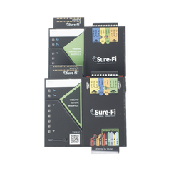 Convertidor de lectora para control de acceso (cableado a inalámbrico) / 1 Wiegand / 2 Relevadores / 2 Entradas / Atraviesa hasta 1.6 KM En Construcción o Material