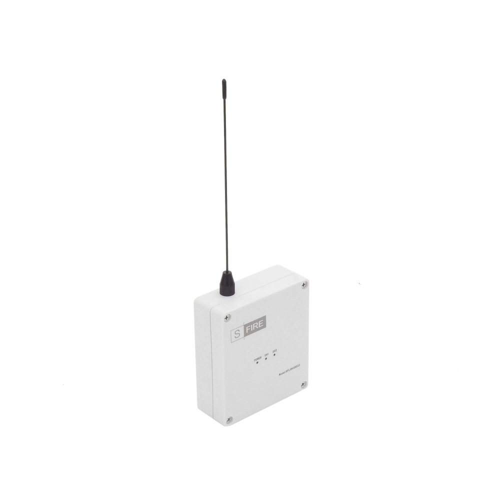 Receptor inalámbrico / 2500 metros de cobertura / 2 salidas de relevador tipo C