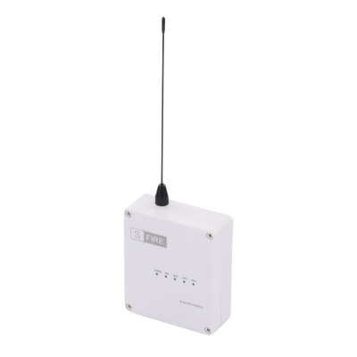 Receptor inalámbrico / 2500 metros de cobertura / 4 salidas de relevador tipo C