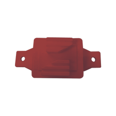 Aislador de Paso color Rojo reforzado para cercos eléctricos, resistente al clima extremoso