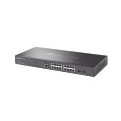 Switch L2+ Omada PoE+ / 16 Puertos MultiGigabit 2.5G / 8 Puertos 2.5G Sin PoE / 8 Puertos PoE+ 2.5G / 2 Puertos SFP+ 10G / Administración Centralizada Omada o Stand-Alone / Multicast IGMP / Presupuesto PoE 240W / Montaje en Rack