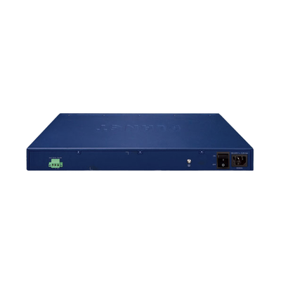 Switch Administrable Stacking Capa 3, 48 Puertos PoE Gigabit 802.3at, 6 Puertos SFP de 10 G, Incluye Fuente Redundante de 55 V cc