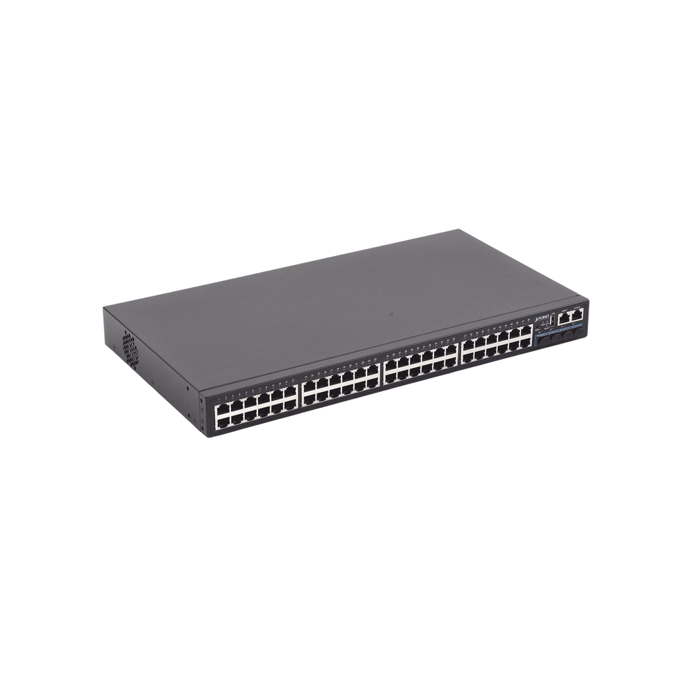 Switch Administrable Stackeable Capa 3, 48 Puertos 10/100/1000T, 4 Puertos 10G SFP+
