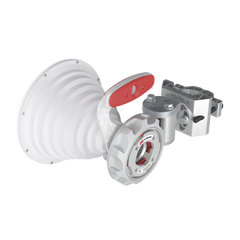 Antena Sectorial Simétrica de 30° / 2x2 / Rango de Frecuencia Extendido: 4900 - 7125 MHz / Ganancia de 18 dBi / Lista para Adaptadores Twistport / Protección IP65