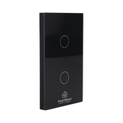 (ZigBee) Apagador switch inalámbrico ZigBee, control de 2 regresos de carga, 110V