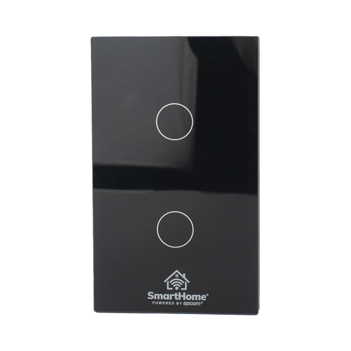 (ZigBee) Apagador switch inalámbrico ZigBee, control de 2 regresos de carga, 110V